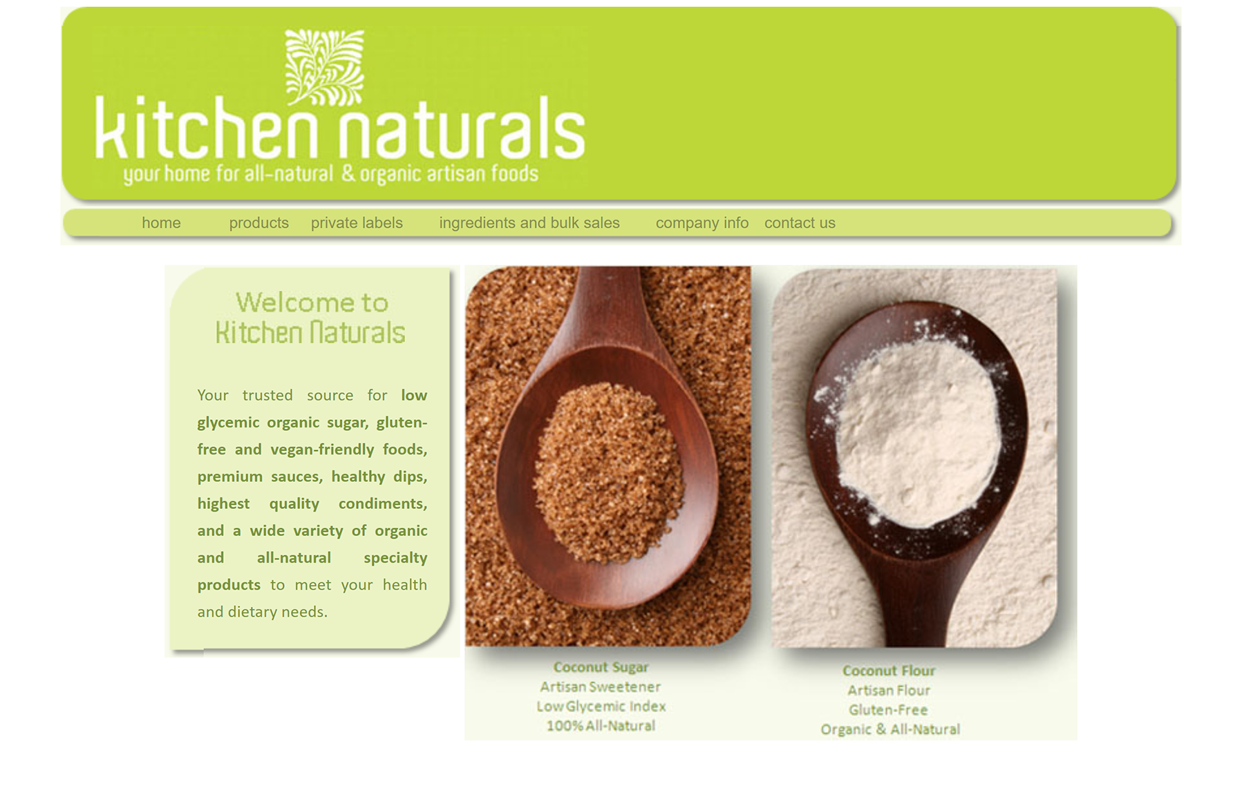 Kitchennaturals - All natural and organic artisan foods